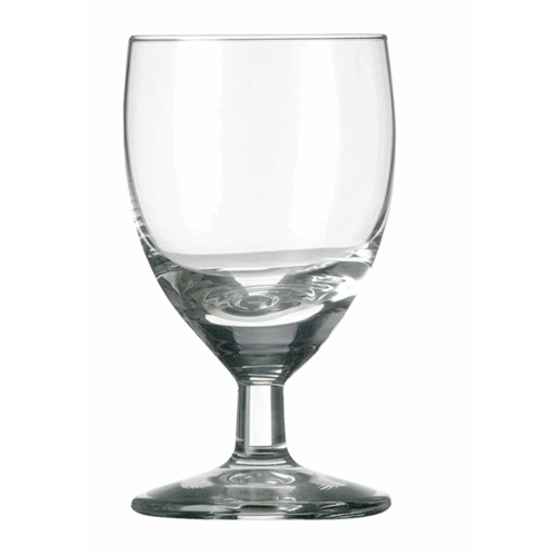 dit transparante borrelglas met een inhoud van 6 cl kan zowel bedrukt als gegraveerd worden
